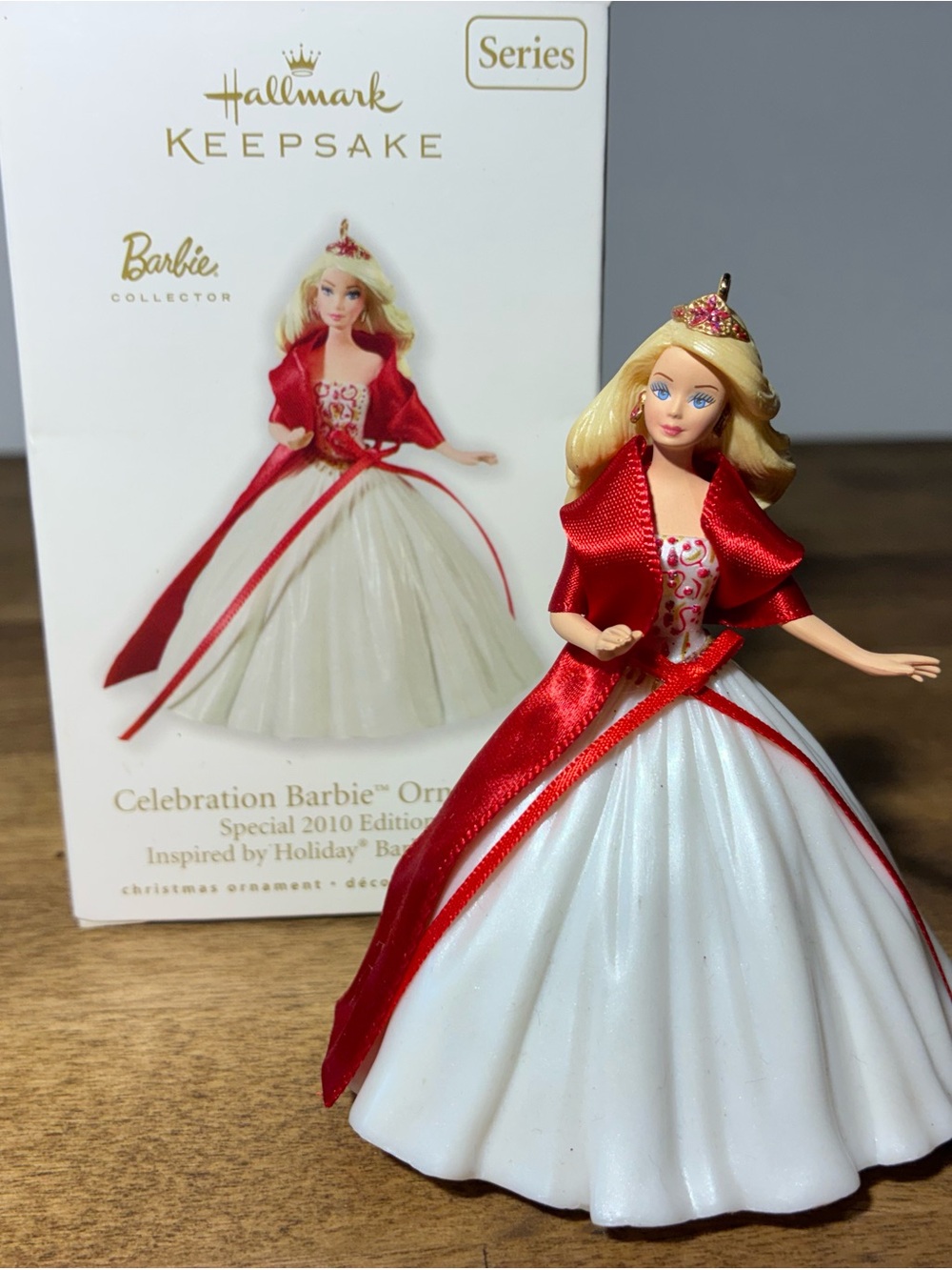 Hallmark Keepsake Celebration Barbie Ornament 2010 QX8653